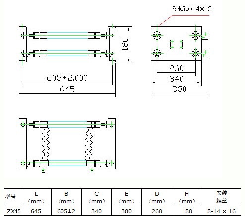 ZX15型電阻器